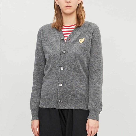 COMME DES GARCONS PLAY Cardigan - Picture 4 of 6